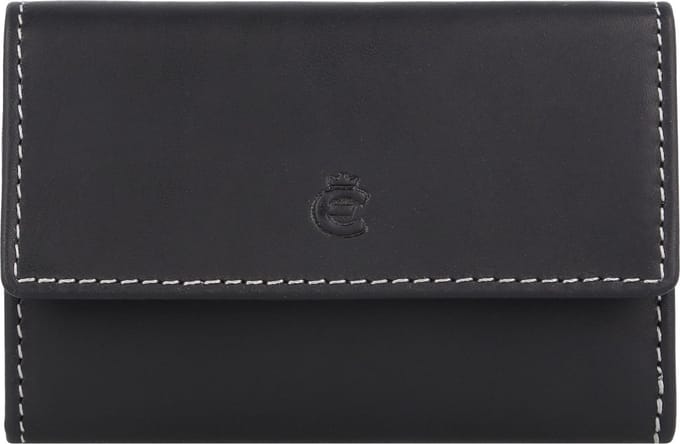 Esquire Dallas Sleutel portemonnee Leer 10 cm - schwarz