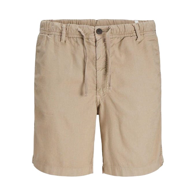 Jack And Jones Heren Linnen Blend Shorts (Servies)
