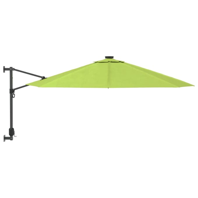 vidaXL - Wandparasol - 290 - cm - appelgroen