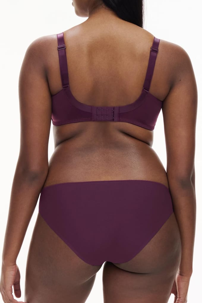 Chantelle Co Bra Tshirt Half Cup Memory Aubergine Shades Größe: C80 | BHs Outlet | Damen