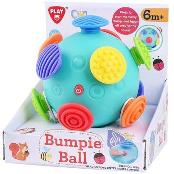 Playgo Stuiterbal met noppen Interactief speelgoed