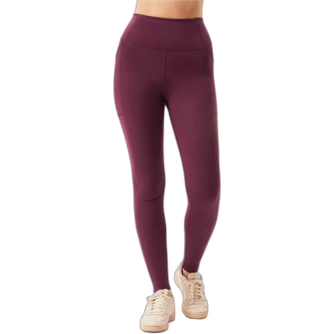 Hoge taille 7/8 legging met zak voor dames Girlfriend Collective