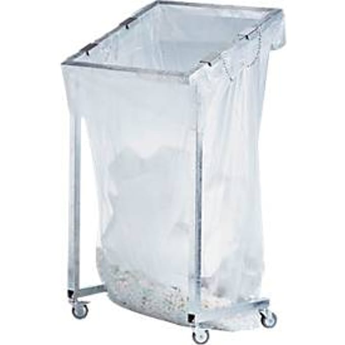 Afvalsorteersysteem groot volume JUMBO, verrijdbaar, volume 2500 liter