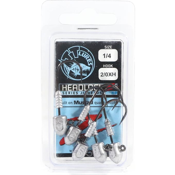 Tackle Tactics TT Headlockz HD jigkop 1/4 oz 2/0 H 5/pak (3122)