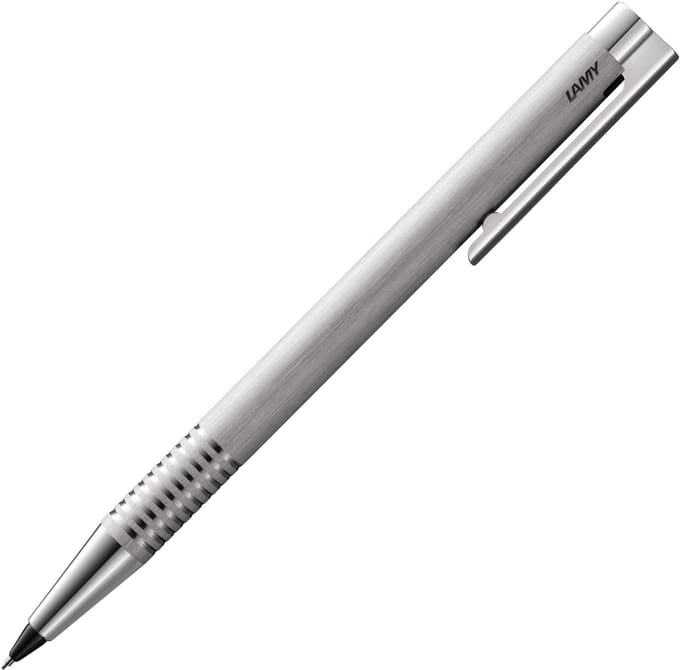 LAMY Logo Vulpotlood Geborsteld Staal