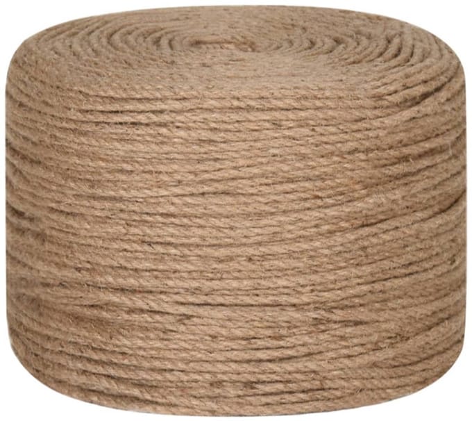 Touw 100 m lang 4 mm dik jute