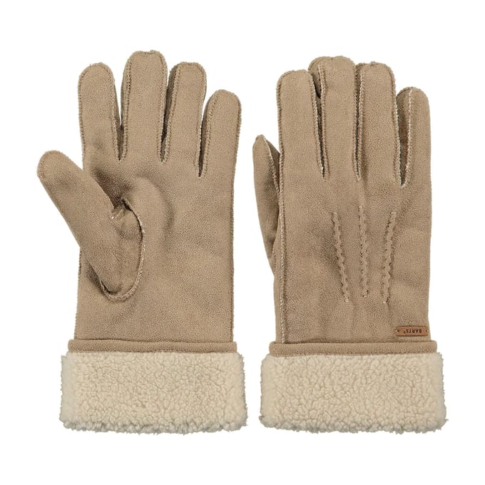 Barts Yuka Gloves Handschoenen Dames - Lichtbruin - Maat S/M