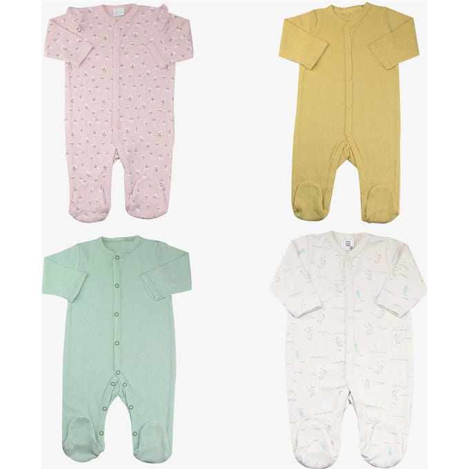 Geribbelde babyslaapset Trois Kilos Sept (x4)