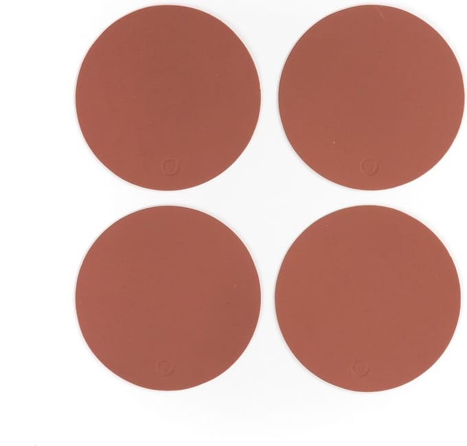 Vacavaliente - Onderzetter - Set 4 stuks - Tile Bruin - 10cm