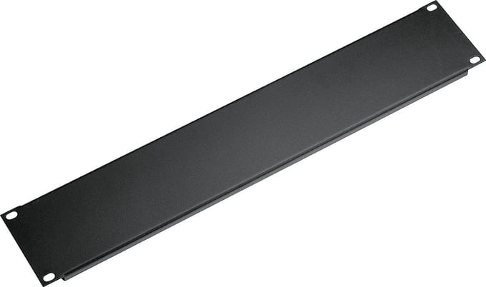 Konig & Meyer 49412 2U 19 inch blindpaneel (u-profiel)
