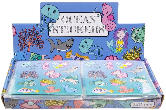 LG-Imports Sticker sheet of sea animals