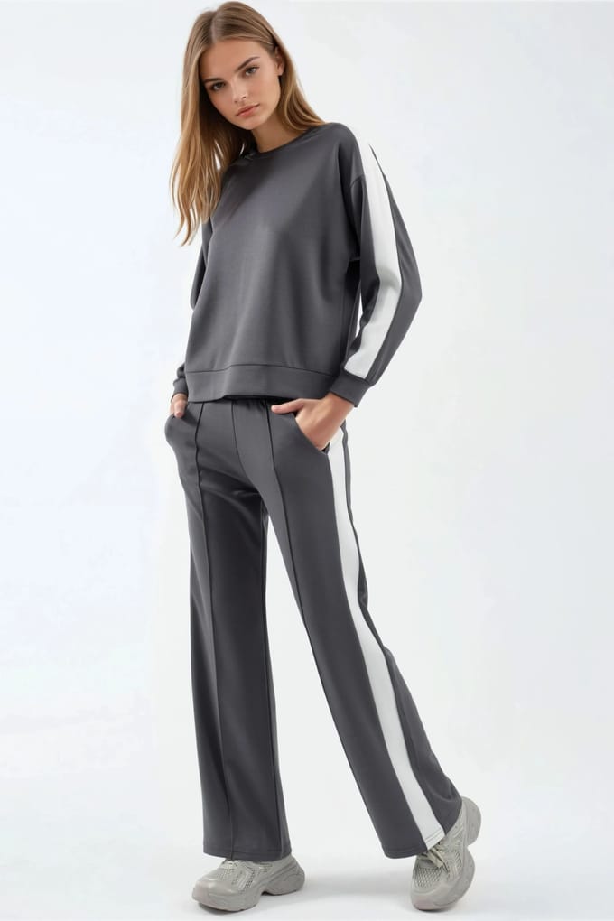 Modal Touch Regular Fit Sweater & Broek Set
