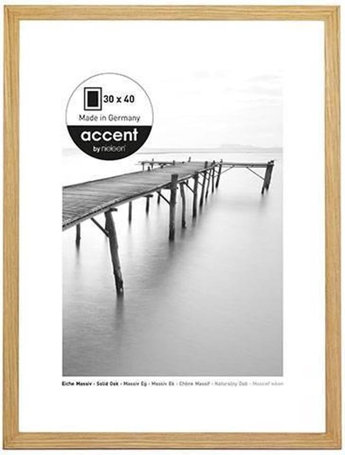 Nielsen Design 6730006 Wissellijst Papierformaat: 30 x 40 cm Eiken