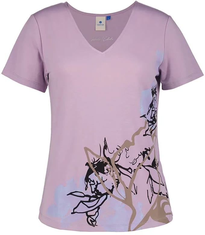 Luhta Ellis T-shirt Met Korte Mouwen Paars M Vrouw