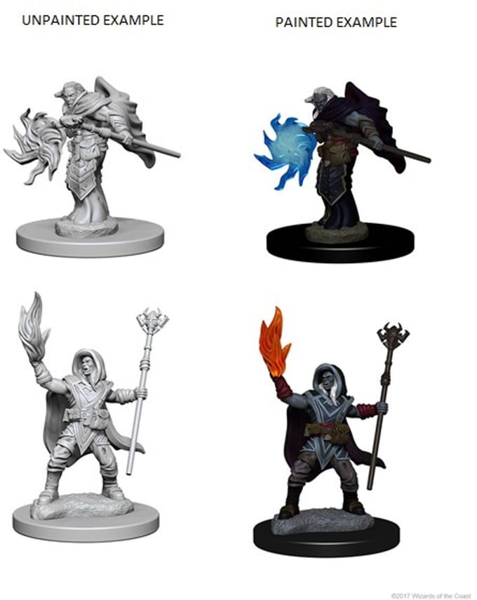 Dungeons and Dragons: Nolzur's Marvelous Miniatures - Male Elf Wizard