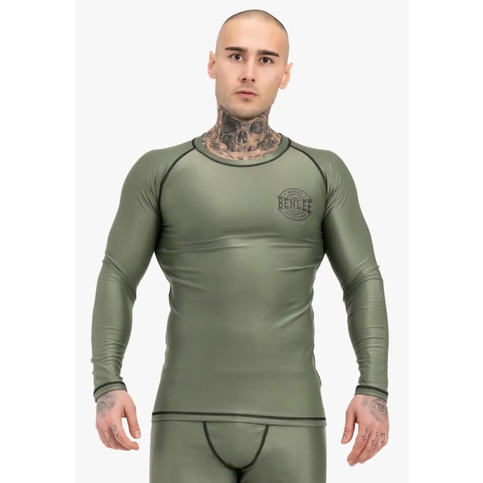 BENLEE Functioneel herenoverhemd slim fit met lange mouwen MOSSBURN