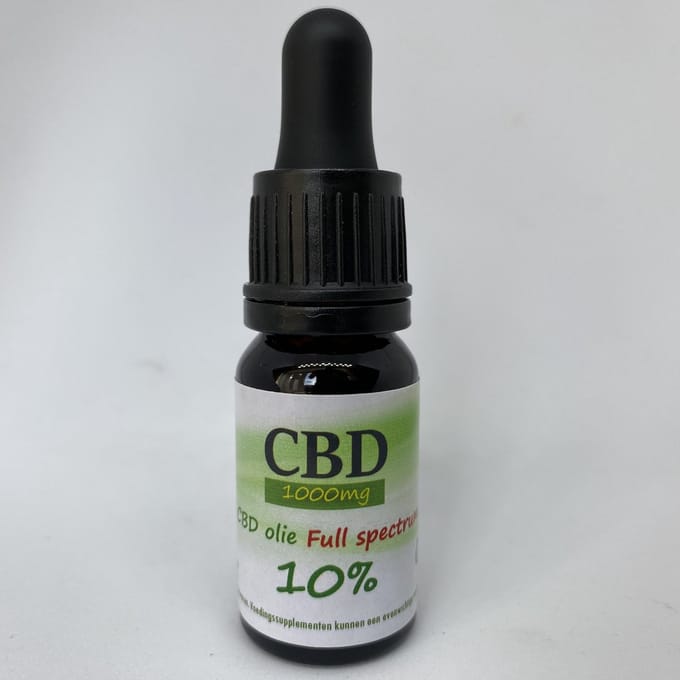 Cbd-x - CBD-olie Full Spectrum 10% | Absolute Topkwaliteit | 10ml