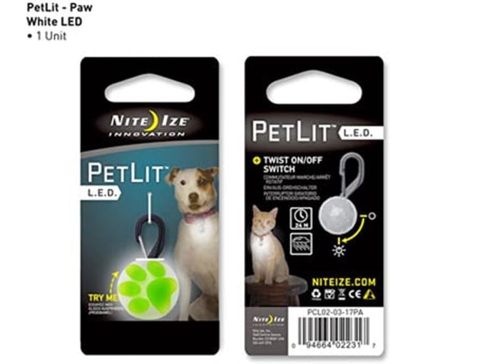 Nite Ize Petlit Dog Led Lampje - Dierenlampje - Lime