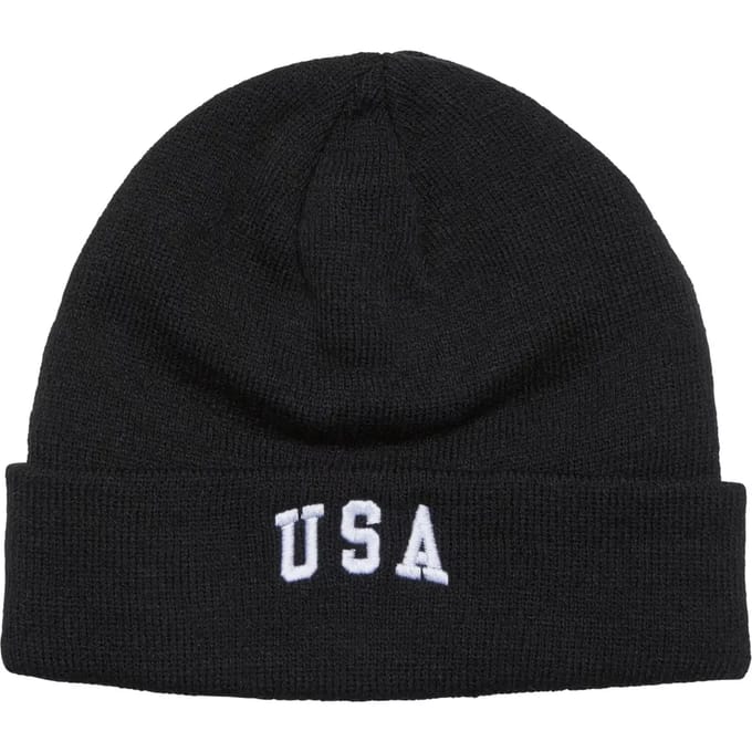 Mister Tee - USA Beanie Muts - Zwart