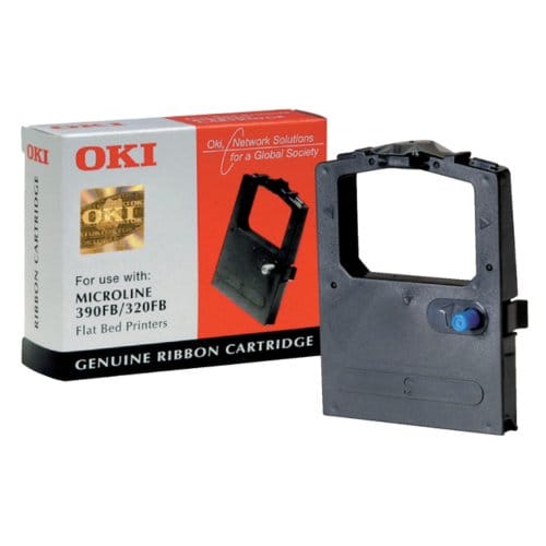 OKI 09002310 inktlint zwart (origineel)