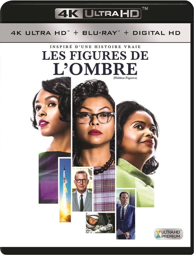 Hidden Figures (4K Ultra HD Blu-ray) (Import geen NL ondertiteling)