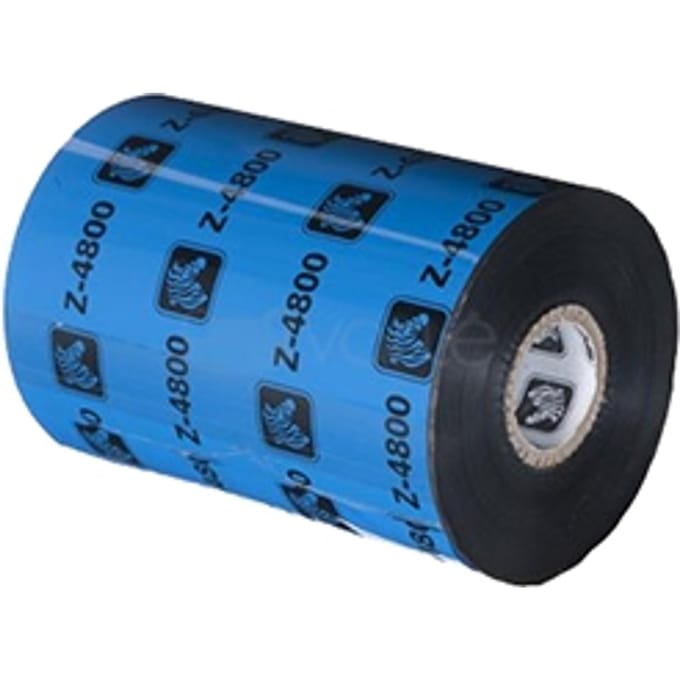Zebra TT RIBBON 89MM 450M - Print ink ribbon refill (thermal transfer) Zwart