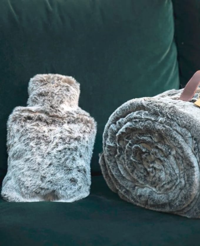 Plaids Cocooning - warmwaterkruik - warmwaterzak - frisson