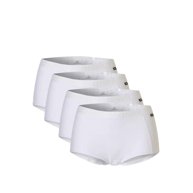 O'Neill Dames Boxershorts 4-Pack Wit - Maat M