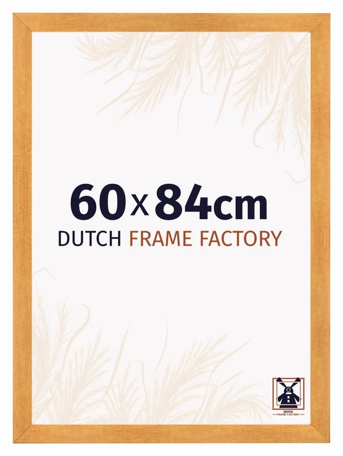 Fotolijst 60x84 cm - MDF - Oranje - Praag