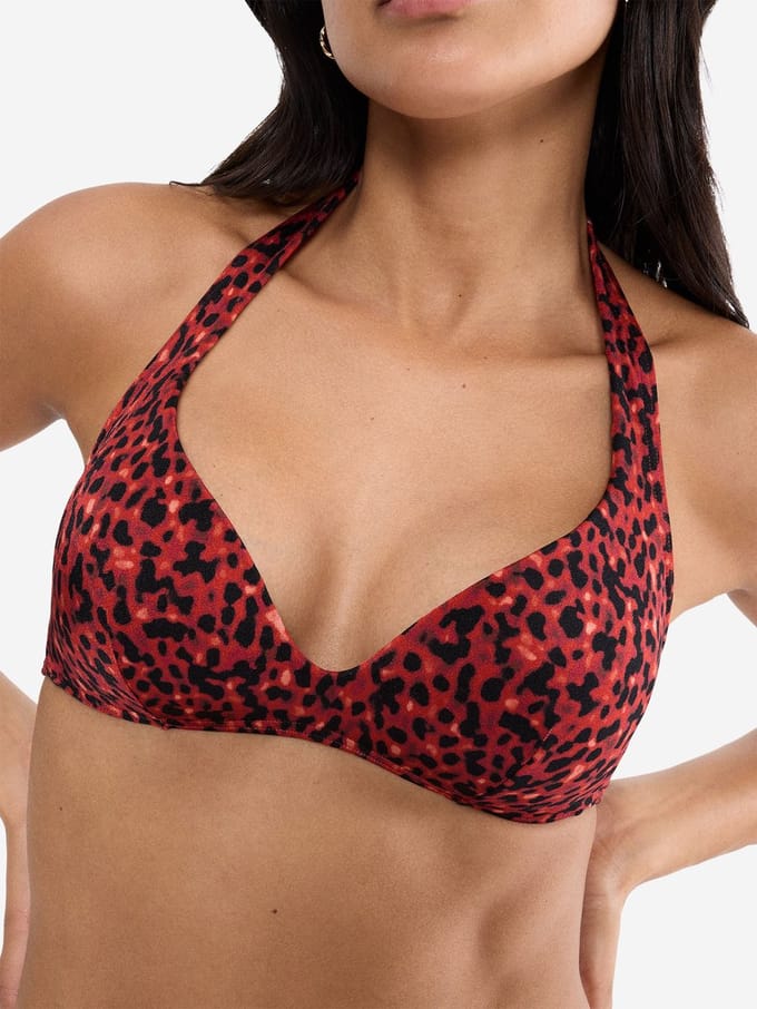 Triumph Bustier-Bikini-Top Red Label Midnight Swim