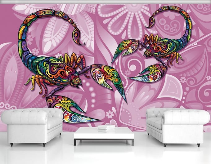 Poster | Roze | 104 x 70,5 cm