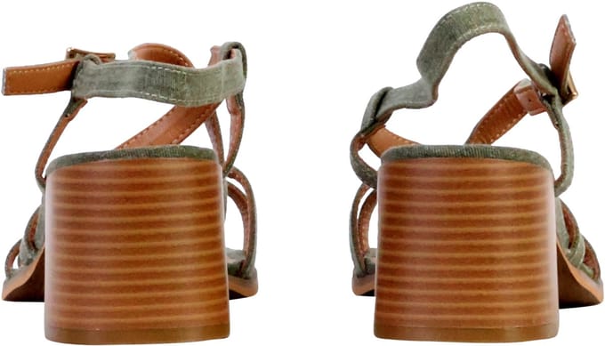 Sandalen met hak