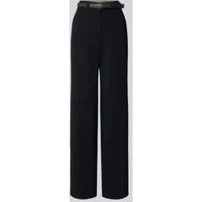 Regular fit wijdte broek met riem model 'TAMICO'