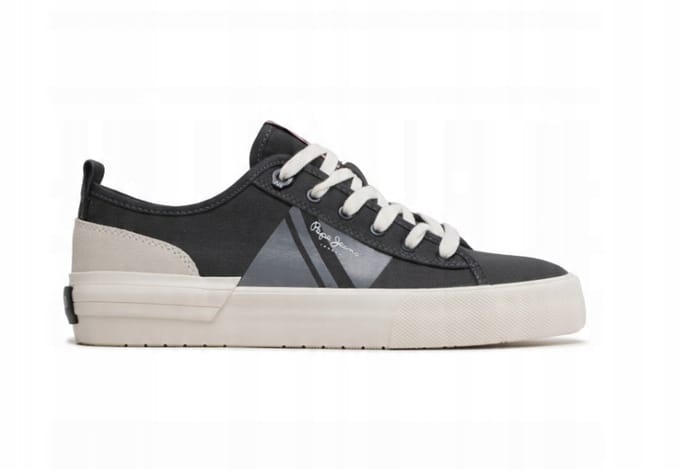 Pepe Jeans Allen - Sneakers - Zwart - Heren - Leer - Maat 45