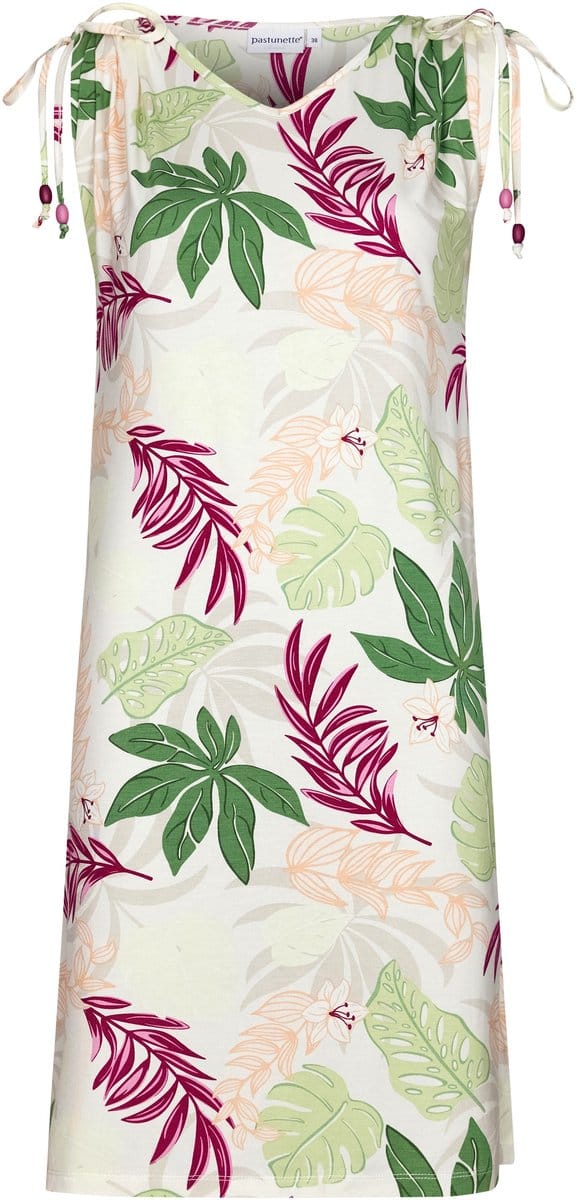 Dames Jurk Pastunette - Summer Leaves - Viscose - Maat 38