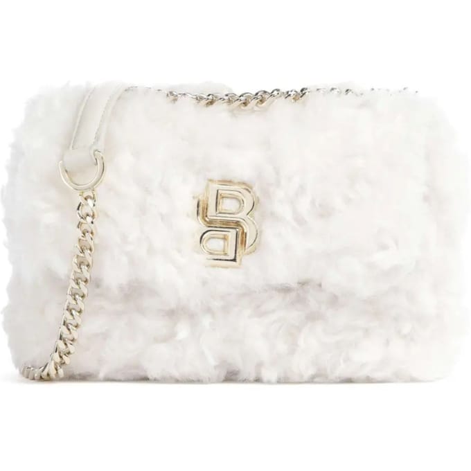 BOSS schoudertas B Icon Shoulder Bag Open White wit