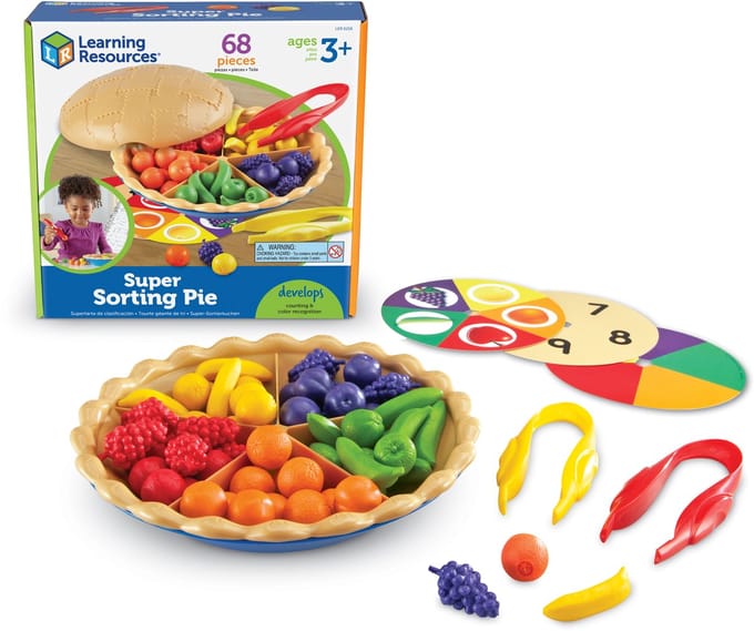 Learning Resources Super Sorting Pie - 3+