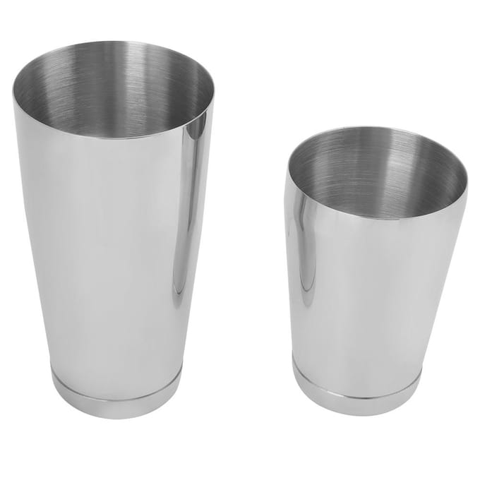Bar Tool Roestvrij Staal Boston Shaker Cocktail Shaker Set Cocktail Tin Bartender BarwareZilver zilver