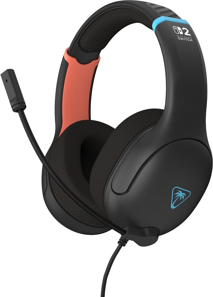 Turtle Beach Airlite Fit - Gaming Headset - Nintendo Switch 1/2 - Charcoal Black