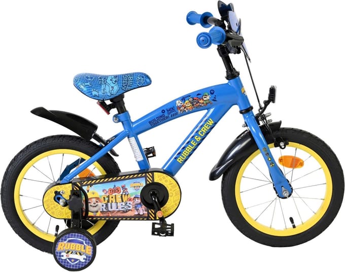 Volare Bicycles Rubble & Crew 14" met handrem en terugtraprem Fietsen