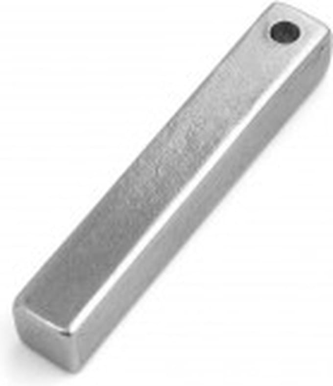 Tinnen Hangers, Balk, 37 x 5 mm, ImpressArt