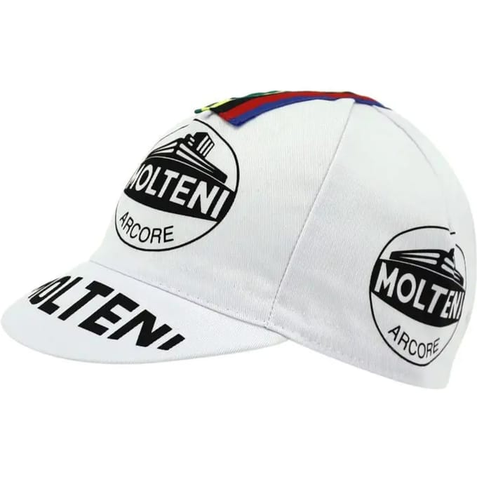 Cap Gist Equipe Vintage Molteni Champion Du Monde