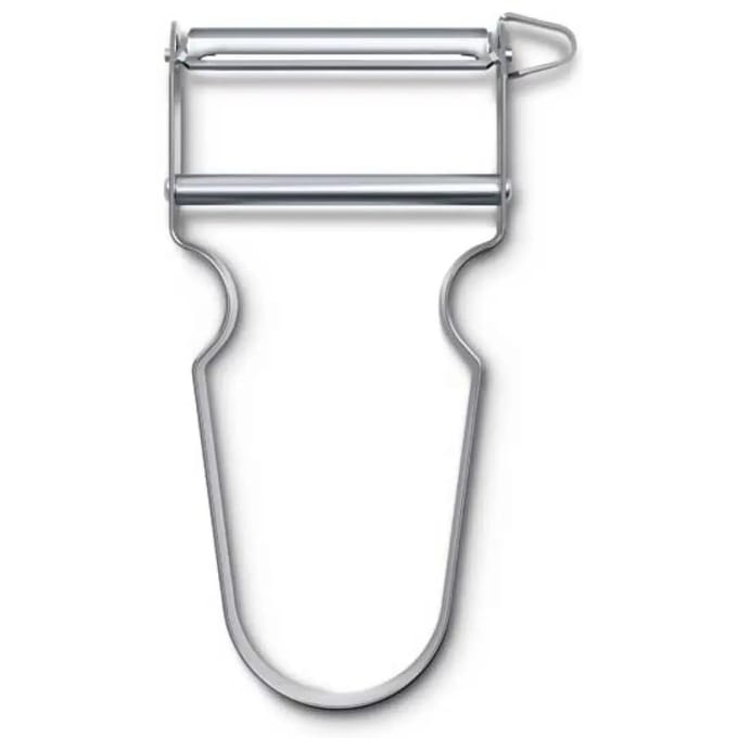 Victorinox REX Peeler – Iconische Dunschiller – Ultra-Scherp – Ergonomisch – Aluminium – Glans