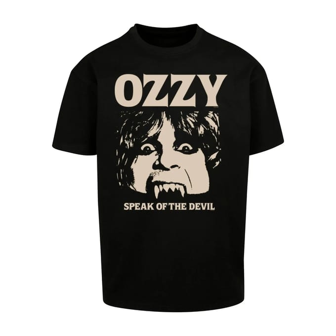 Dikke oversized T-shirt Merchcode Ozzy Osbourne - Speak Of The Devil