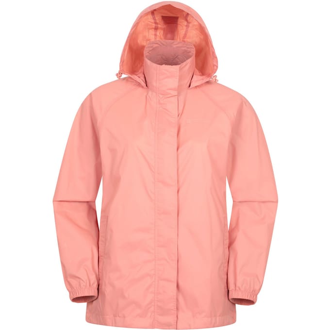 Mountain Warehouse Dames/Dames Pakka II Waterdichte Jas (Koraal)