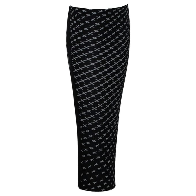 2XU Reflecterende compressie unisex kuitbeschermers zwart/zilver