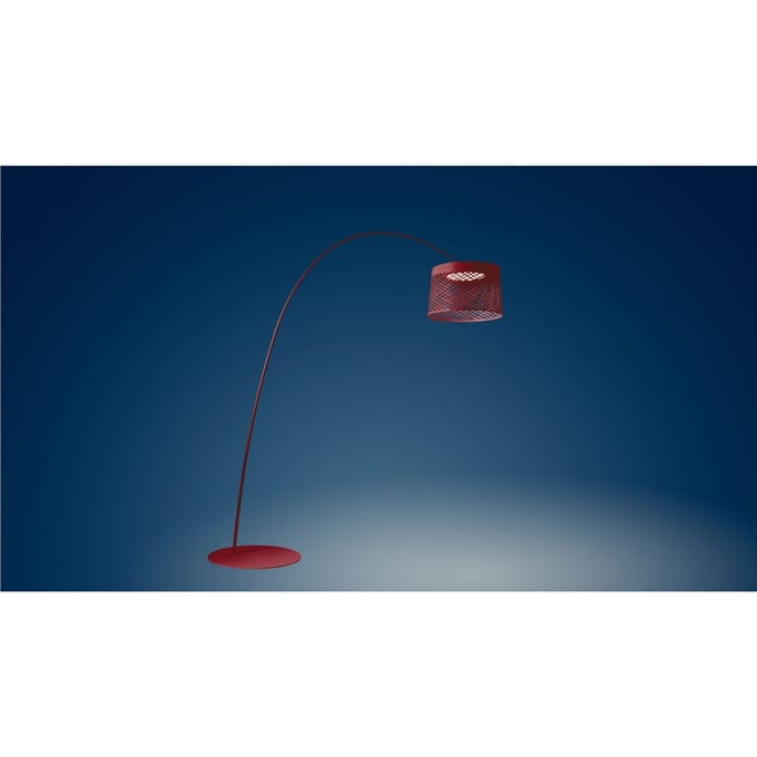 Foscarini - Twiggy Grid Vloerlamp - rood