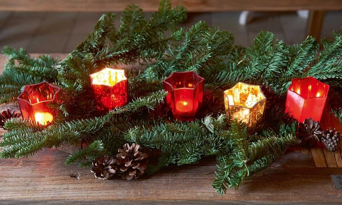 Riviera Maison Merry Christmas Star Votives - 5stuks