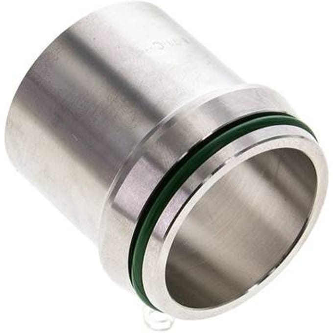 42x3mm RVS Rechte met Lasverbinding 160bar FKM O-ring ISO 8434-1