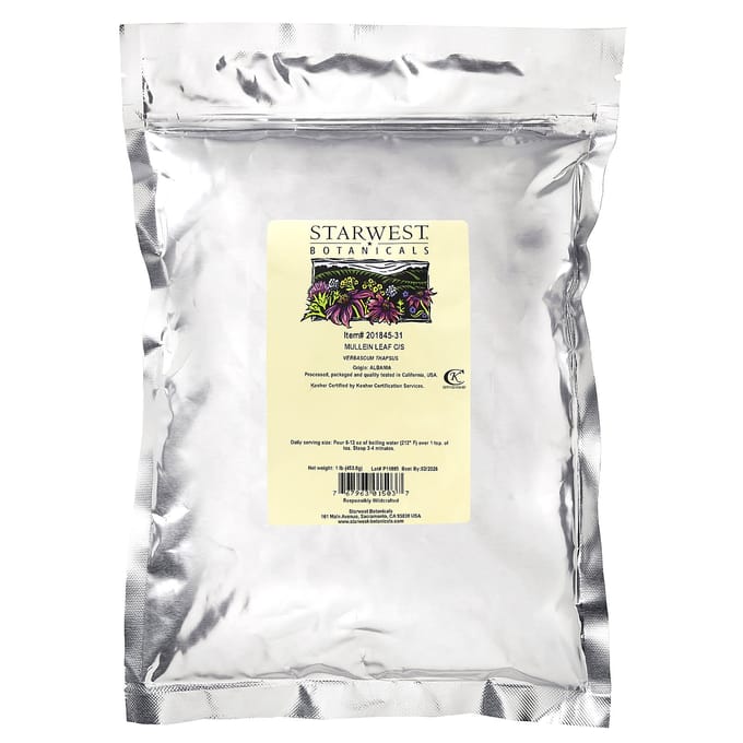 Feuille de Molène C/S, 453.6G(1 livre) brown